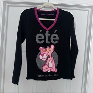 Vintage RARE Comme des Garcons X pink panther (printemps 2005)